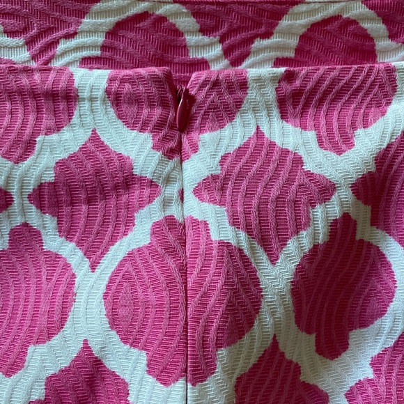 Talbots Moroccan Tile Jacquard Cotton Skirt Size 12 WP New with Tags - Picture 9 of 9